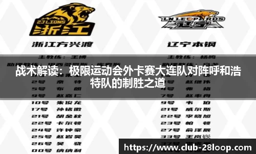 战术解读：极限运动会外卡赛大连队对阵呼和浩特队的制胜之道